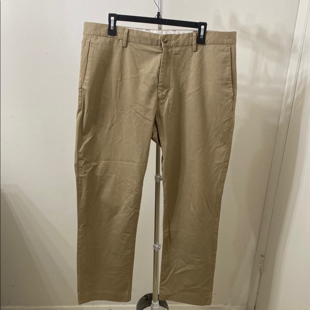 Ralph Lauren Tan Chinos Classic Straight-Leg